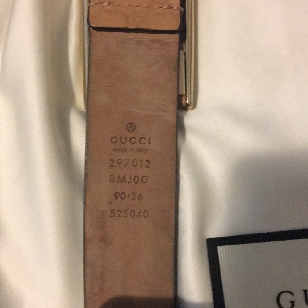 Gucci belt